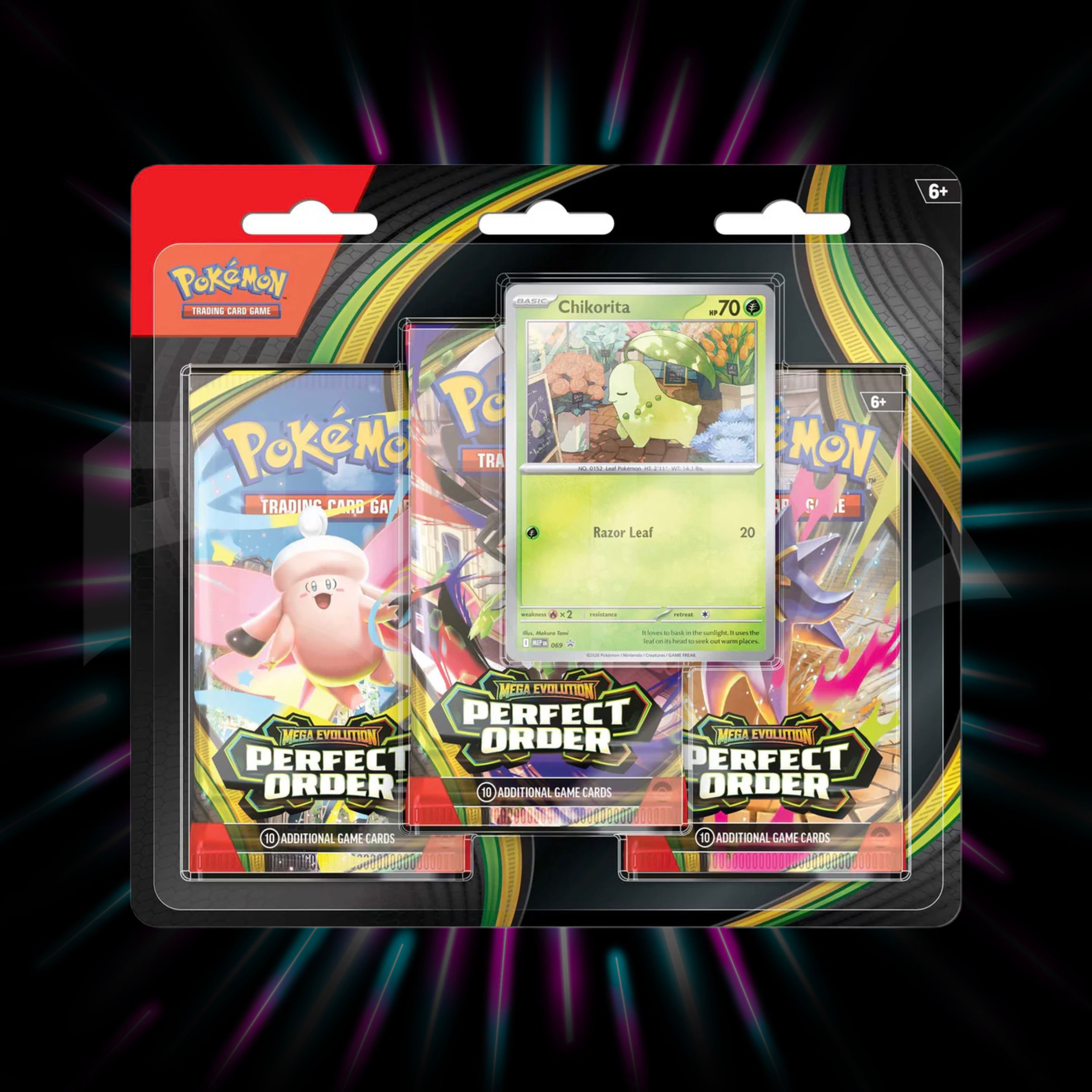 Pokemon - Mega Evolutions - Perfect Order - Triple Blister
