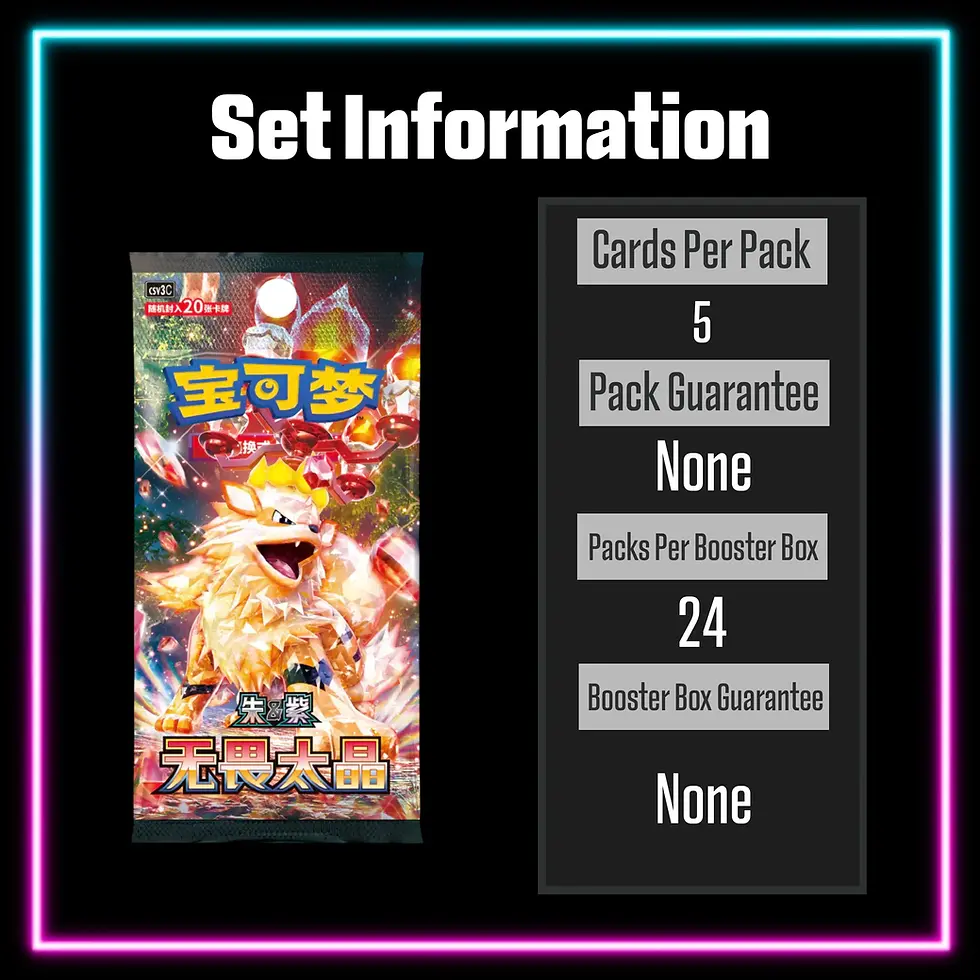 Thumbnail: Pokemon - Fearless Terastal - CSV3C - Simplified - Chinese Slim Booster Box