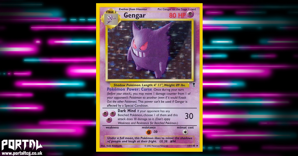 most valuable Gengar Pokémon cards