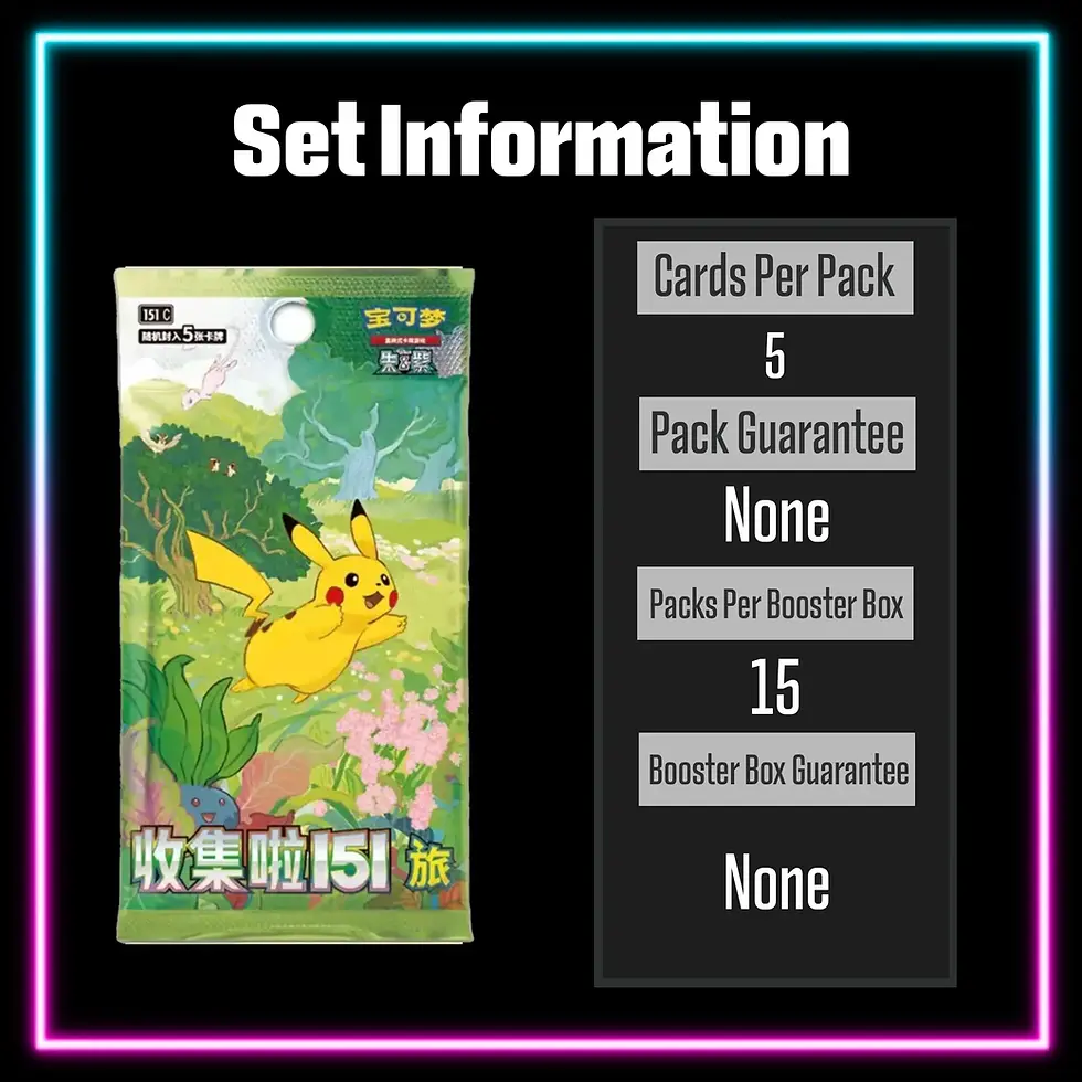 Thumbnail: Pokemon - Collect 151 Journey - 151C - Simplified - Chinese Slim Booster Pack