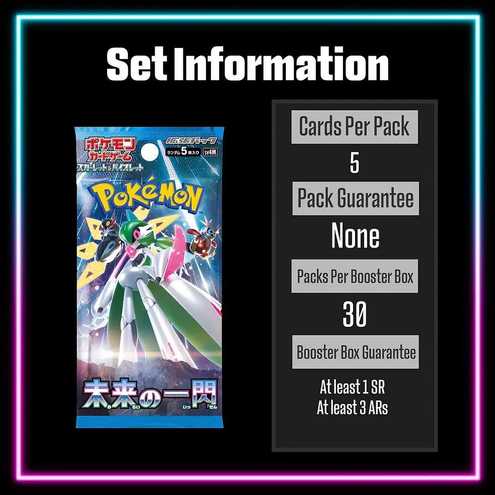 Thumbnail: Pokemon - Scarlet & Violet - Future Flash - sv4M - Japanese Booster Pack