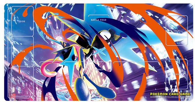 Mega Greninja ex from the Ninja Spinner Pokémon TCG set
