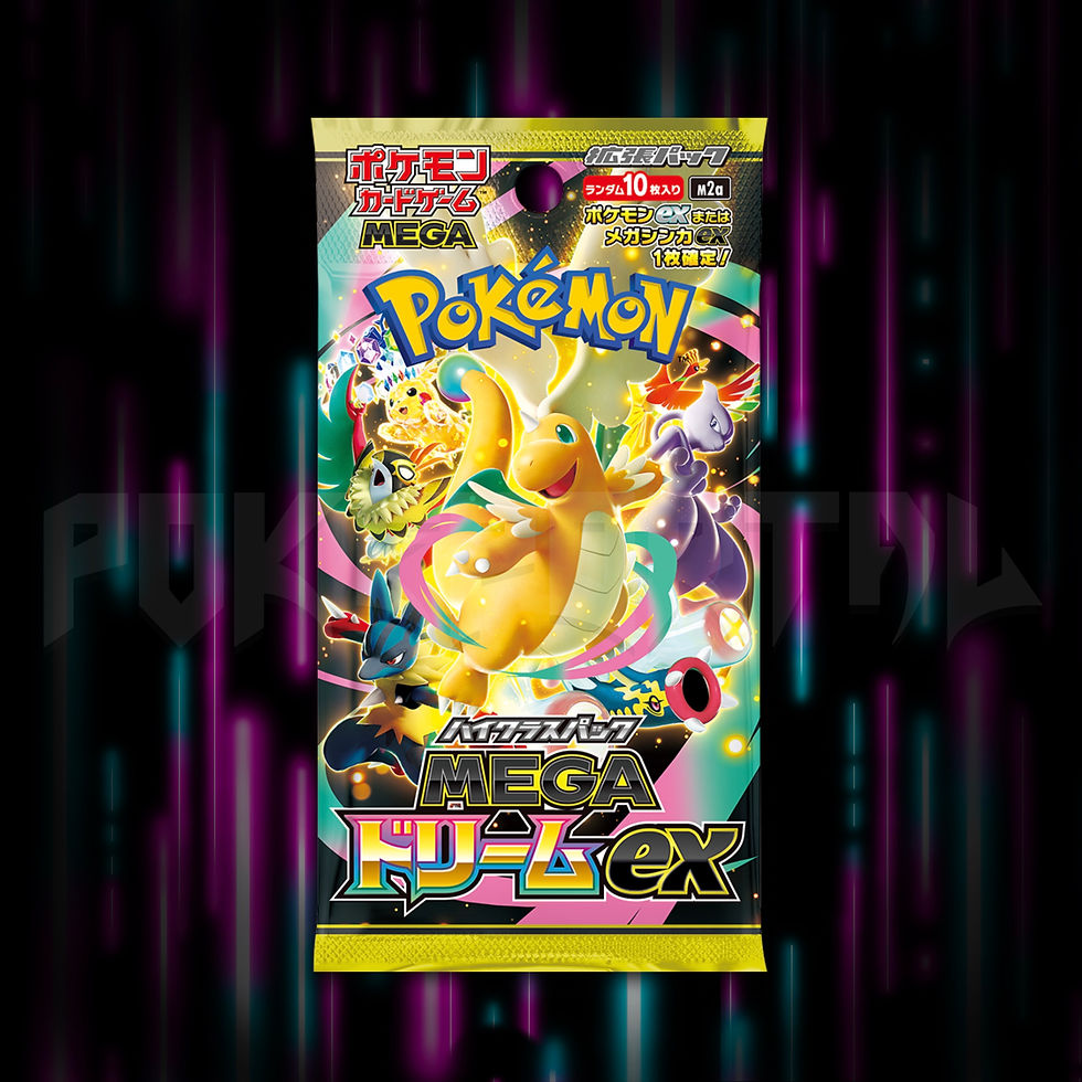 Pokemon - Mega Evolutions - Mega Dreams EX - m2a - Japanese Booster Pack
