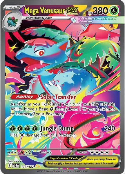 mega evolutions top cards