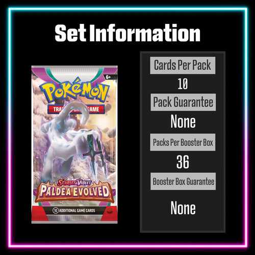 paldea evolved booster box guarantee Amazon.com: Pokemon TCG: Scarlet & Violet