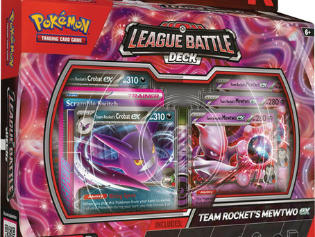 Team Rocket’s Mewtwo ex League Battle Deck Launches in the UK This November