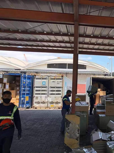 Inspección contenedor en Guayaquil