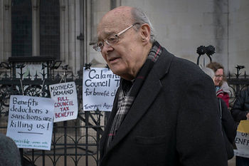 TAP's founder, the late Rev Paul Nicolson, a constant campaigner against Council Tax