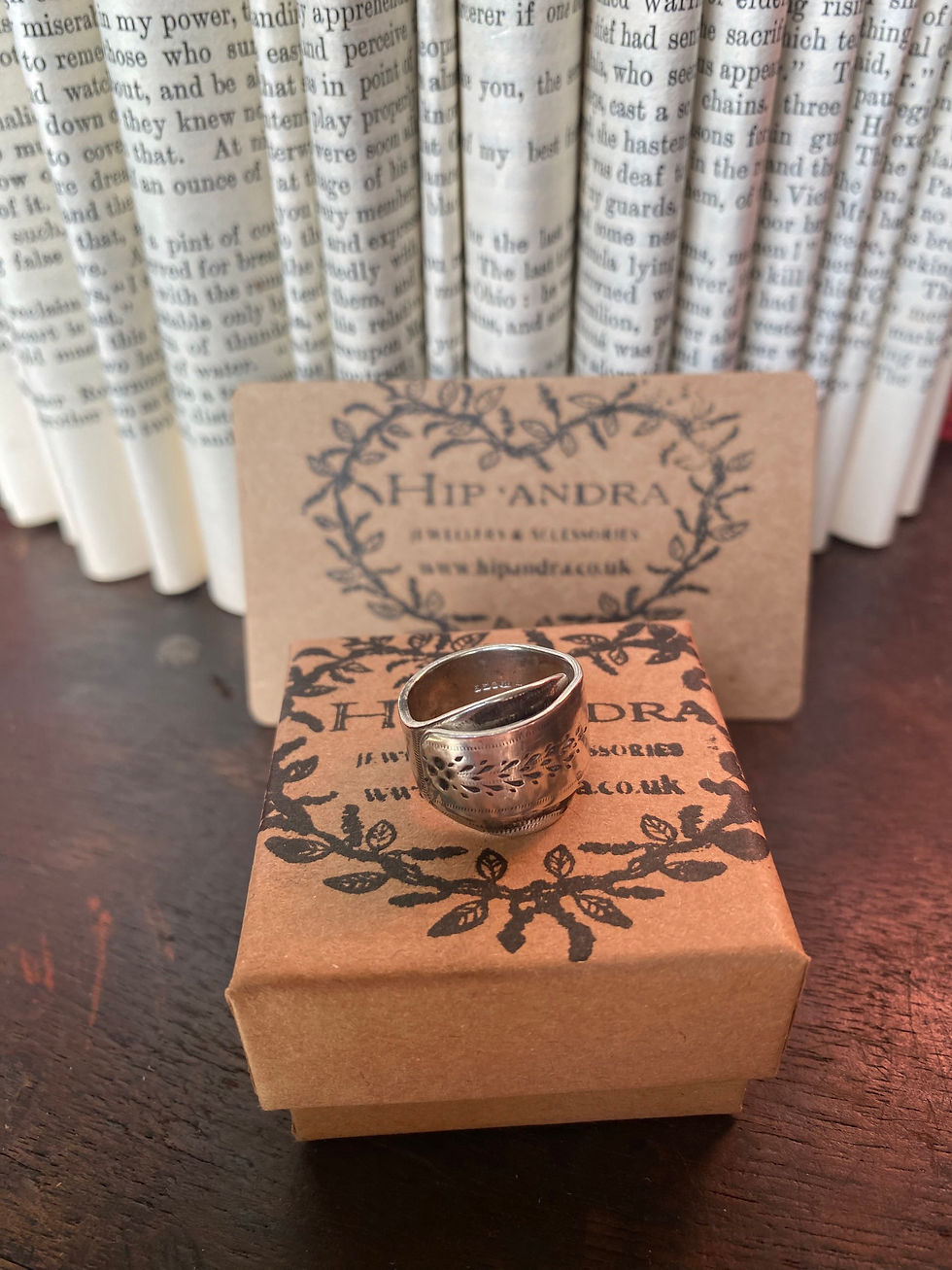 Thumbnail: Sterling Silver Vintage Sugar Nip Ring