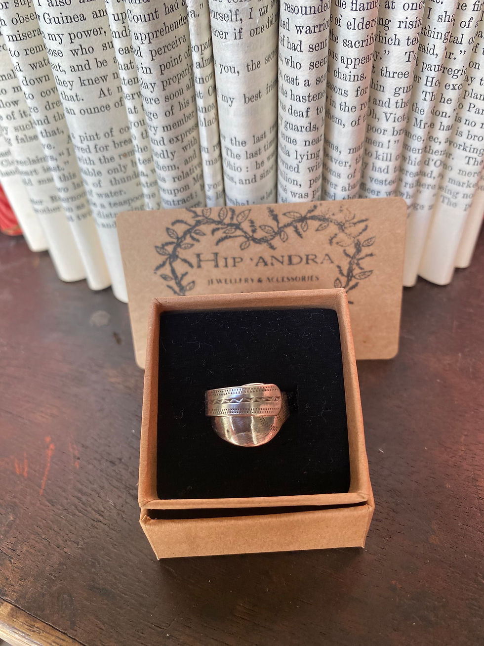 Sterling Silver Sugar Nip Ring