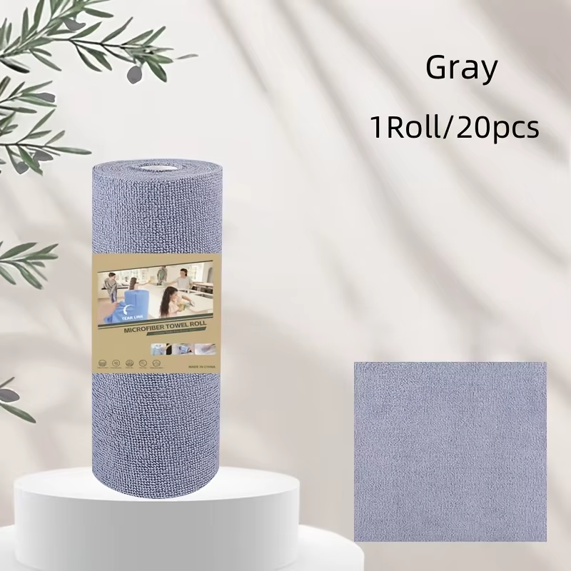 Thumbnail: A Roll of Hand-Tear Towels, Reusable Cleaning Cloths, Multi-Functional Cleaning 