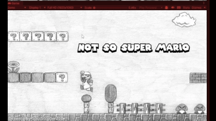beta mario screen