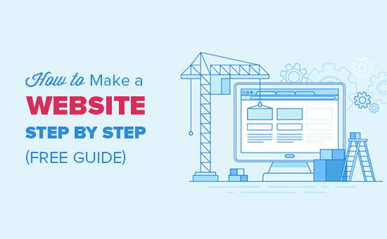 Hoe u een website stap voor stap kunt maken