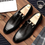 Thumbnail: Men Leather Shoes Business Dress Suit Shoes Men Brand Bullock Genuine Leather Bl