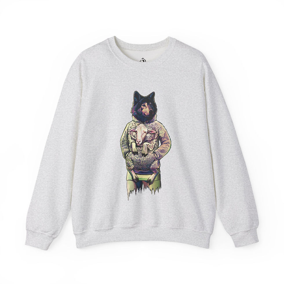 Thumbnail: Wolf in Wool | Graphic Sweatshirt