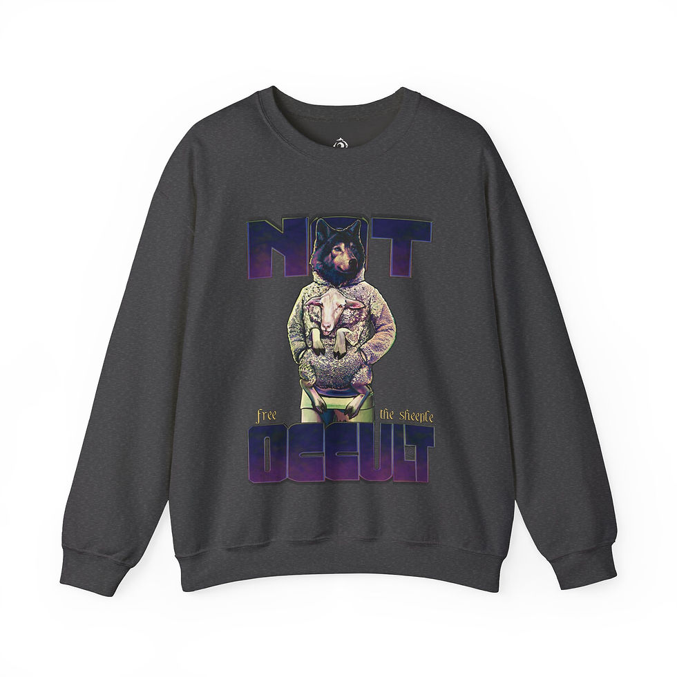 Thumbnail: Free The Sheeple | Not Occult | Graphic Sweatshirt