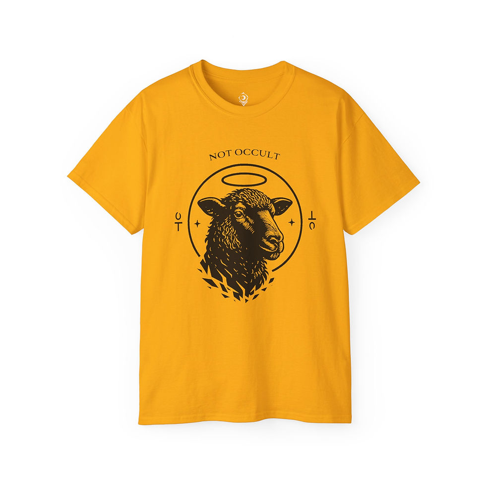 Thumbnail: Black Sheep| Not Occult | Graphic Tee