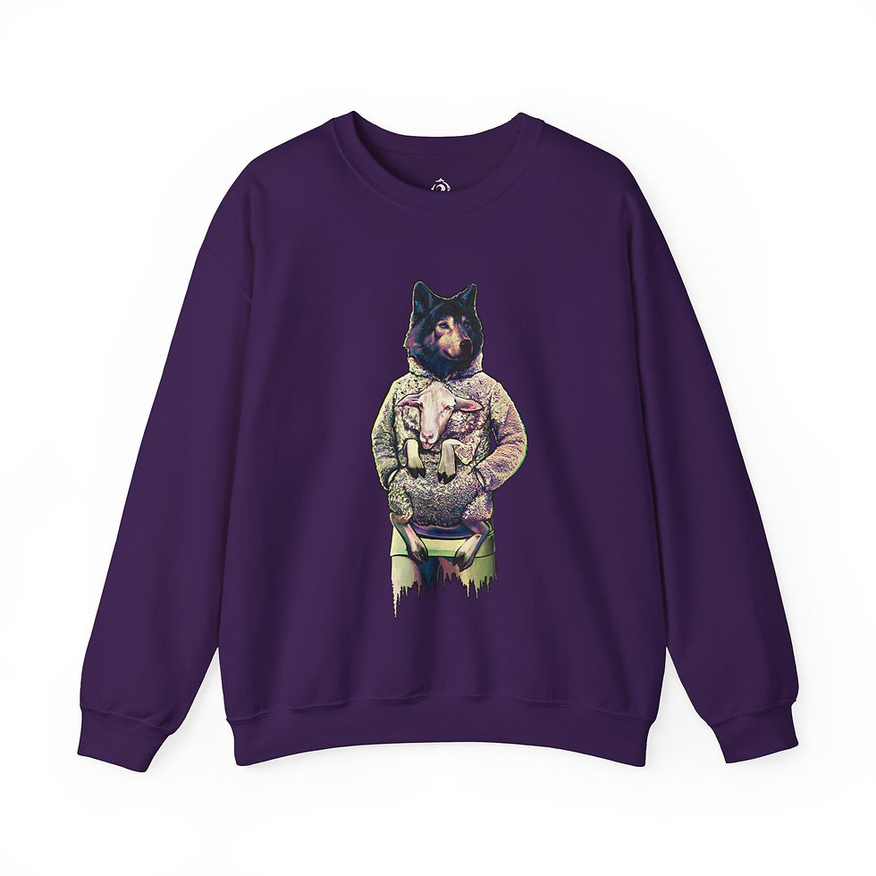 Thumbnail: Wolf in Wool | Graphic Sweatshirt