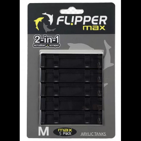 Flipper Max Kunststoff-Ersatzklingen 5er Pack