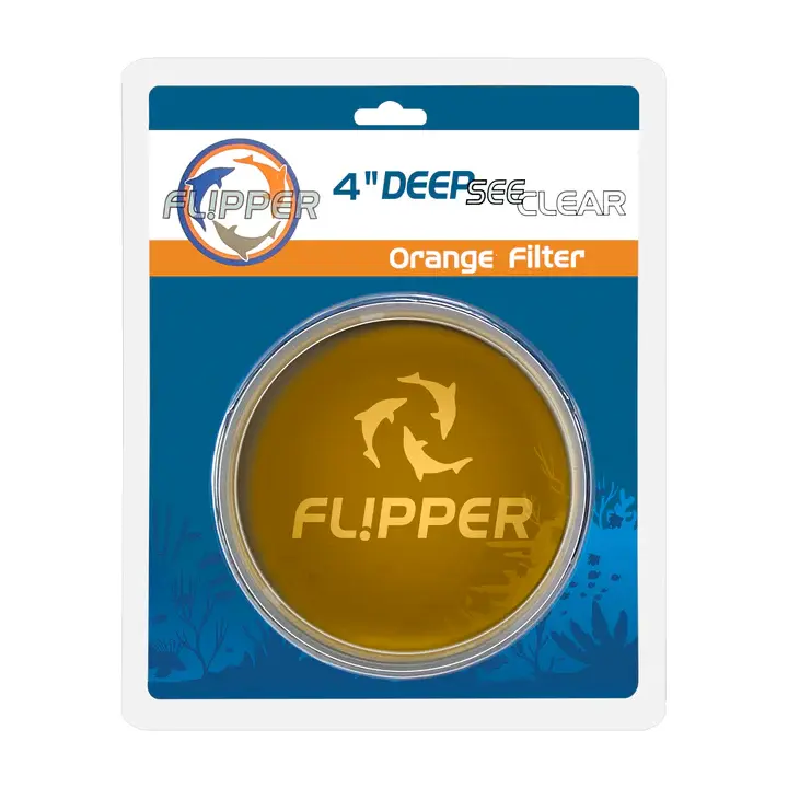 Flipper  DeepSee CLEAR Viewer 4" Orangefilterlinse