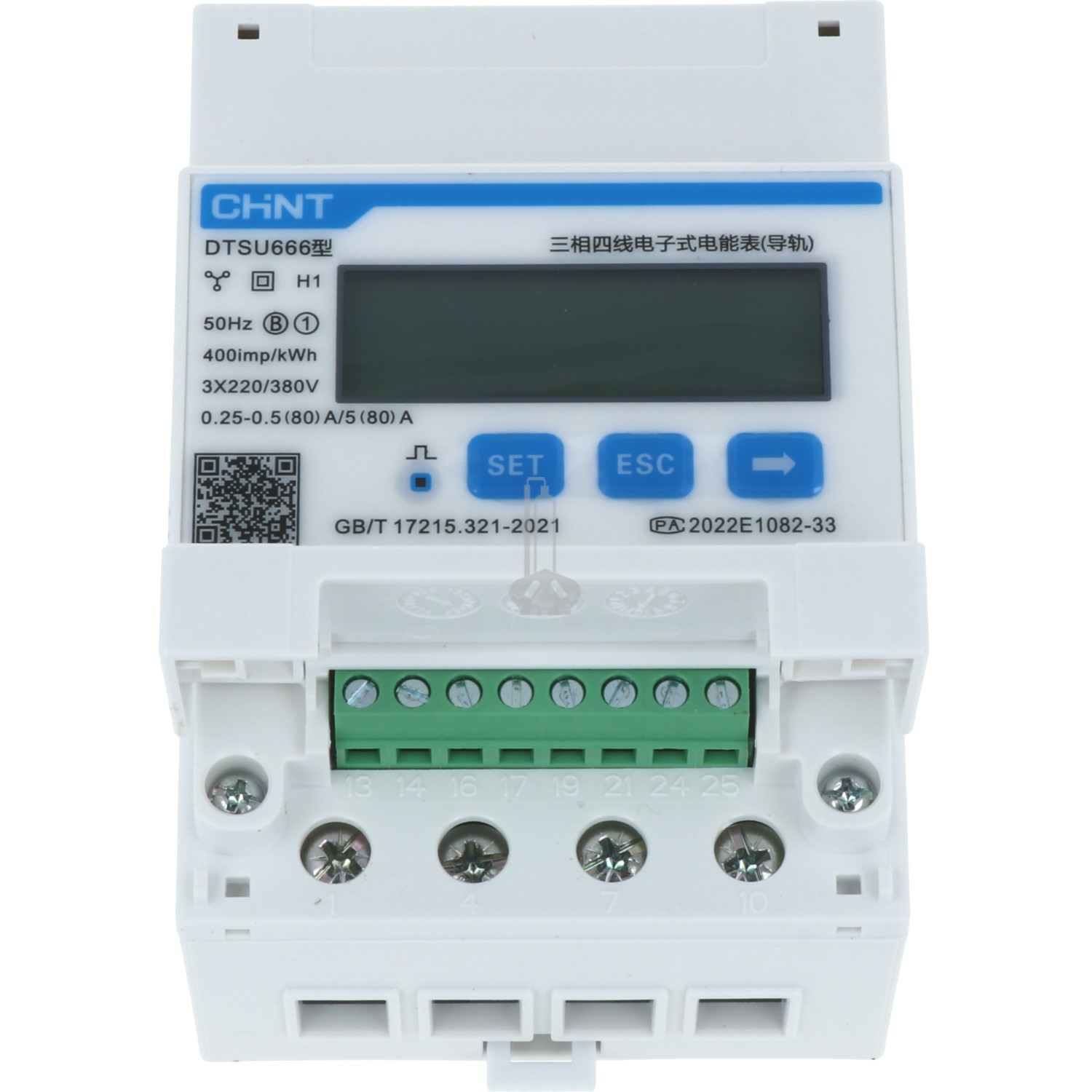 Smartmeter DTSU666 Energy Meter 3-phasig