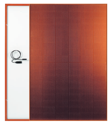 Miniaturbild: FuturaSun FU 380 M Silk Nova Orange 380 Watt - braun orange Solarmodule für denkmalgeschütze Gebäude, Sanierung