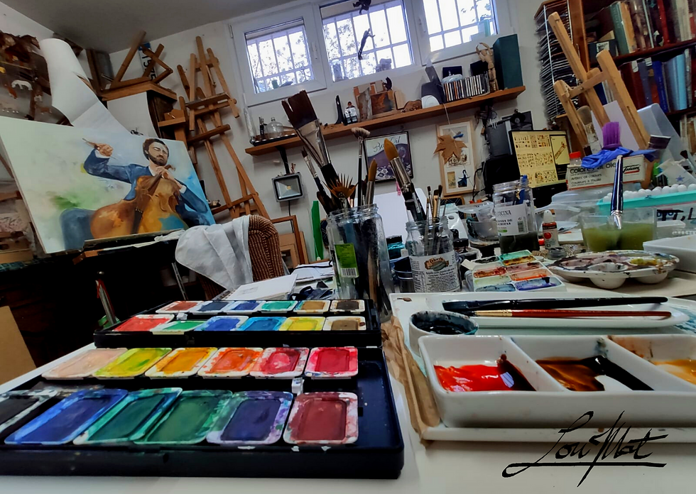Estudio de pintura