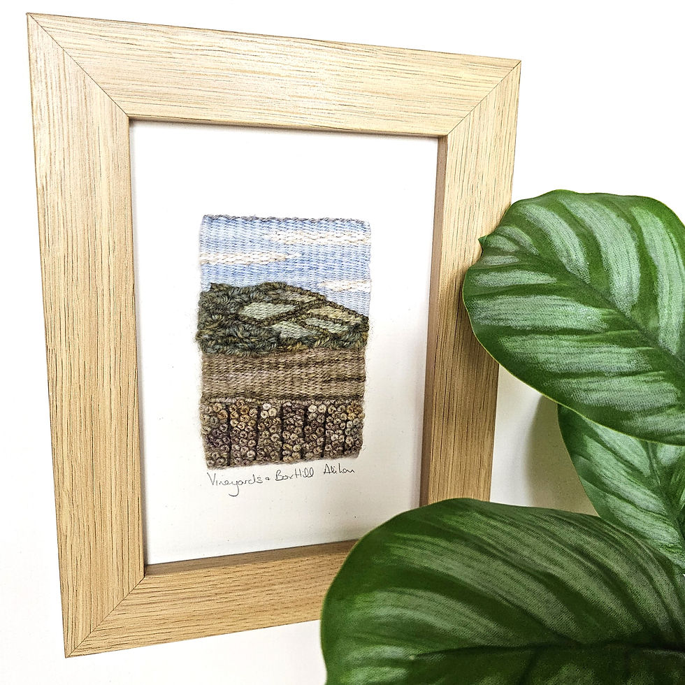Thumbnail: Surrey Hills series | Box Hill | 17cm x 22cm