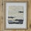 Thumbnail: Chalk cliffs | Small framed weaving | 23cm x 28.5cm