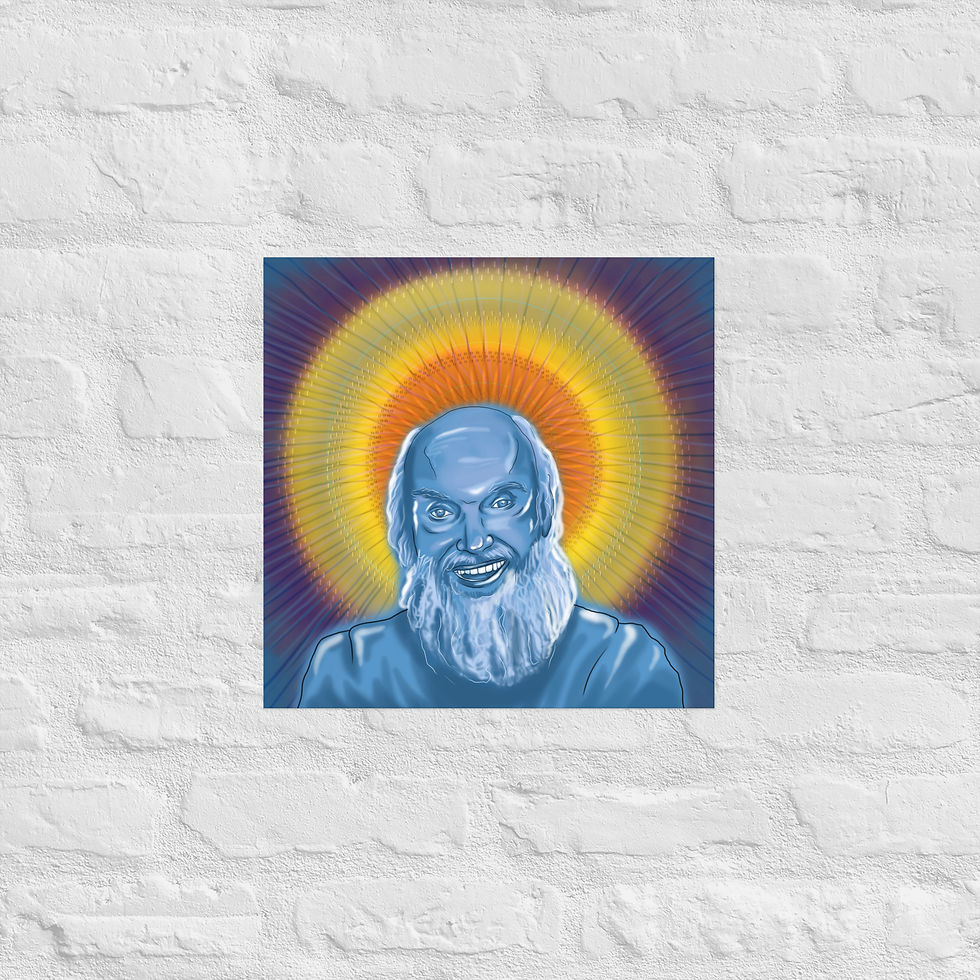 Thumbnail: Ram Dass Paper Poster