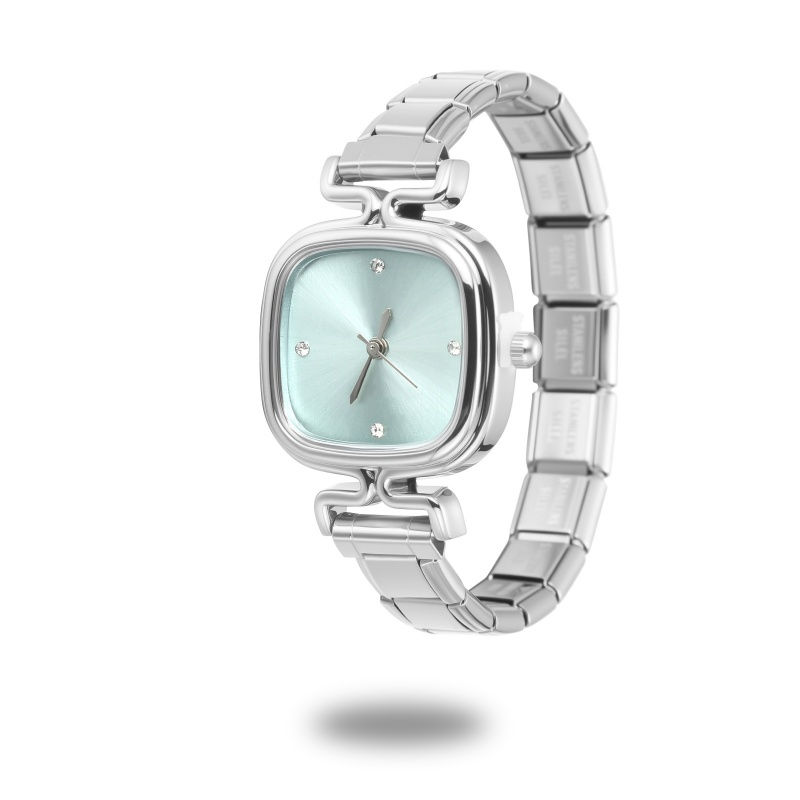 Miniature : Stainless Steel Classic Watch Link Bracelet