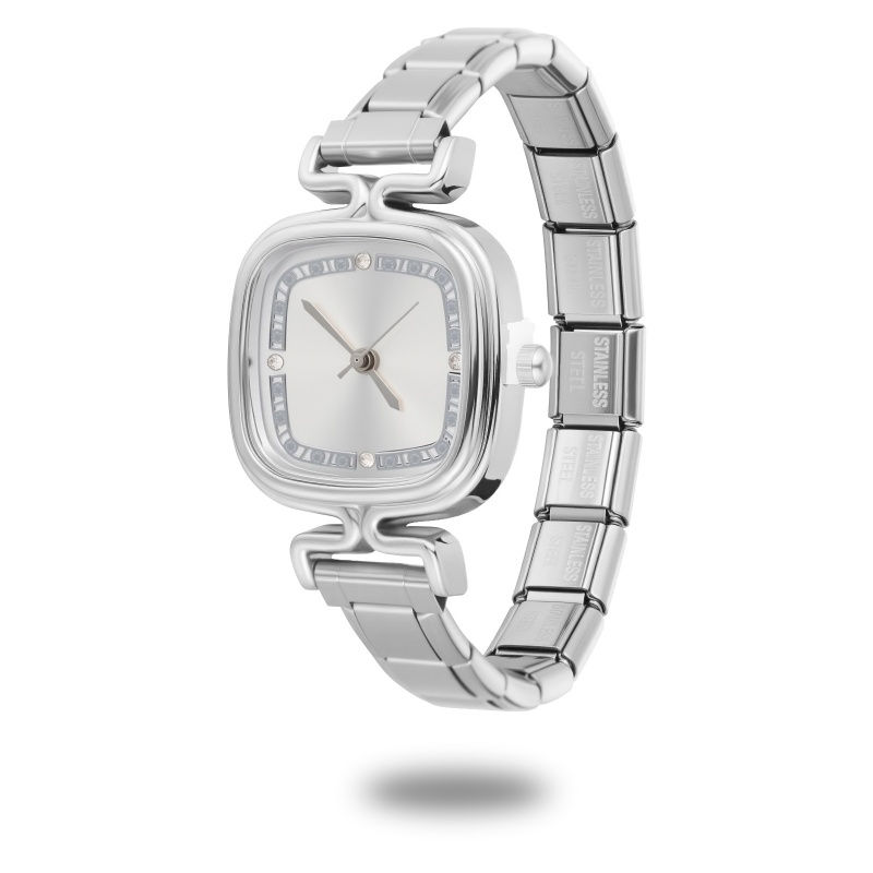 Miniature : Stainless Steel Classic Watch Link Bracelet