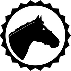Logotipo de B & W la cabeza de caballo