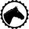 Logotipo de B & W la cabeza de caballo