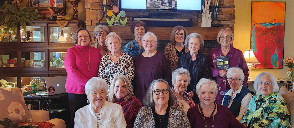 Enjoyed speaking to the Benton Literary Guild that included an Arkansas Supreme Court Justice