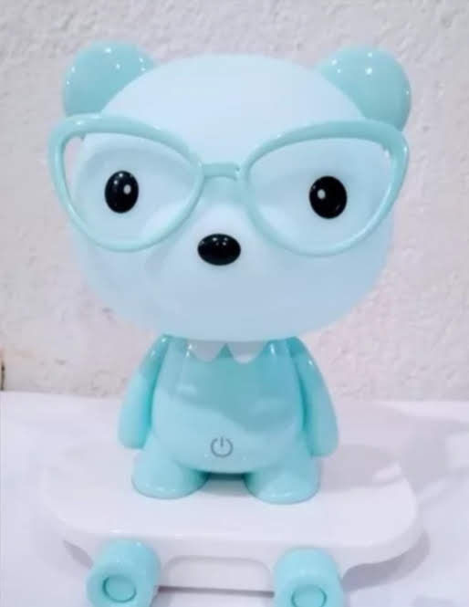 Lámpara Oso Patín Led Touch 3 Intensidades.