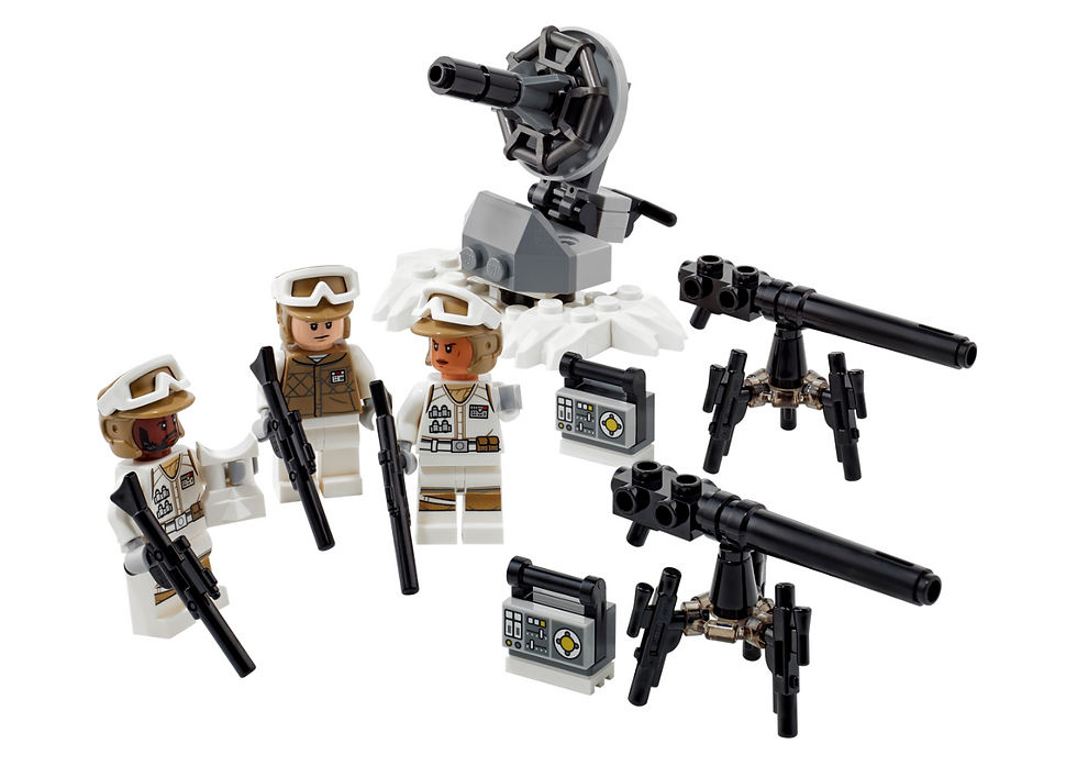 Thumbnail: Lego Star Wars Defense of Hoth Building Toy 40557