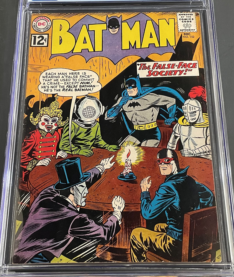Thumbnail: Batman 152 CGC 7.5 Off-WH To WH