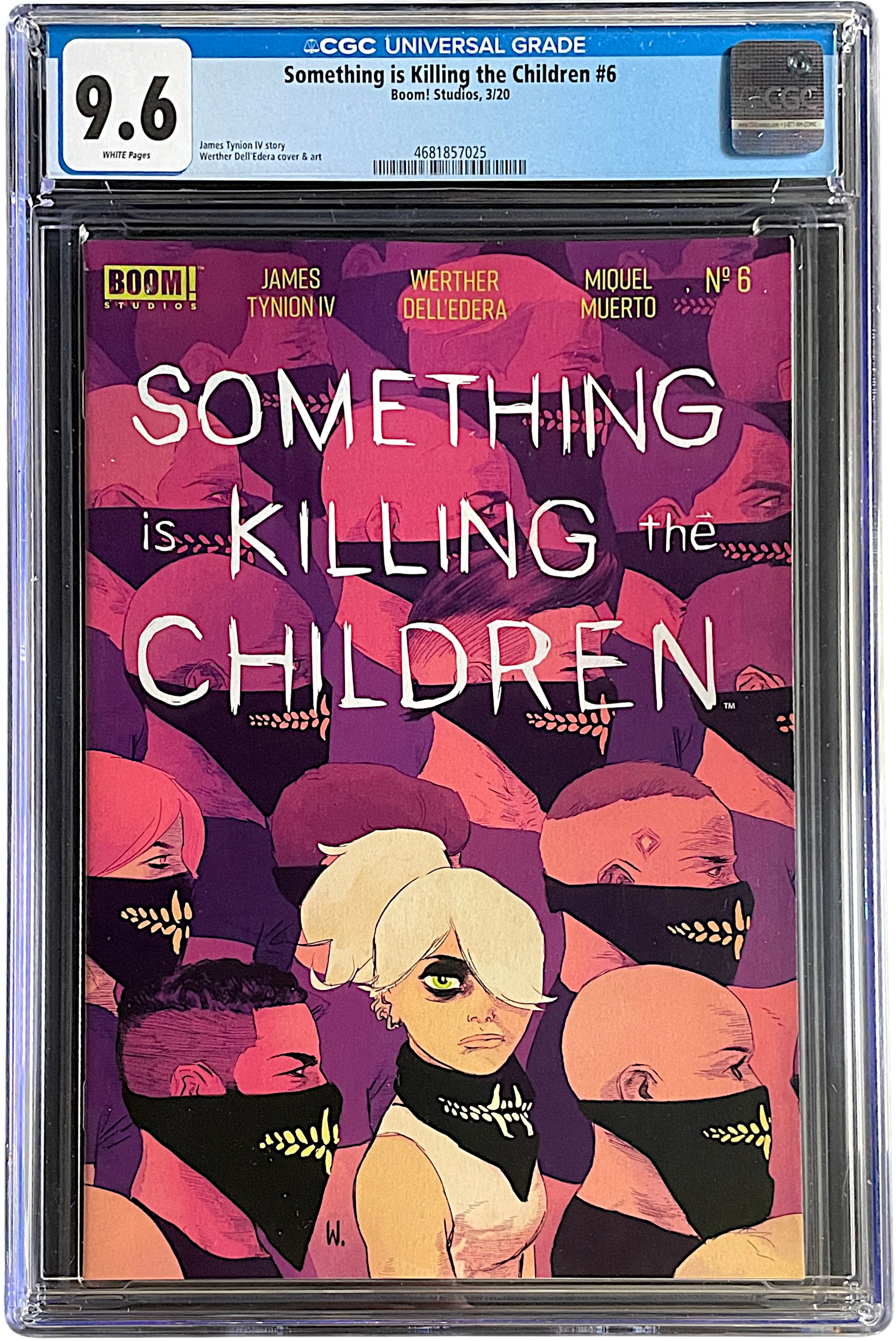 Something Is Killing the Children 6 CGC 9.6 WH