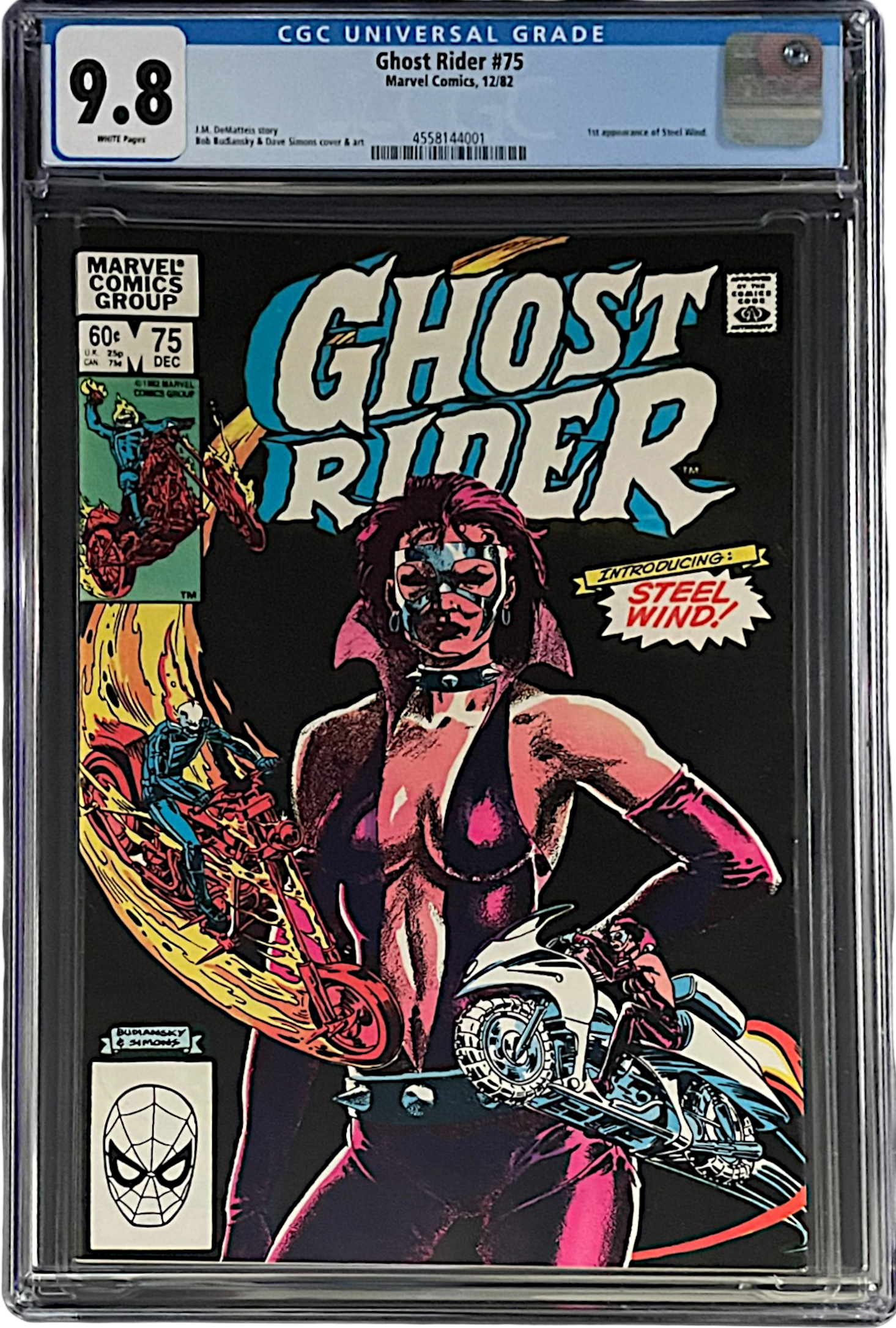 Ghost Rider 75 CGC 9.8 WH