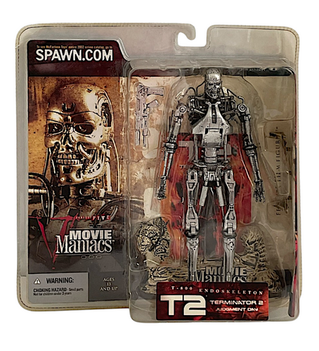 2002 McFarlane Toys Movie Maniacs Series 5 T2 T-800