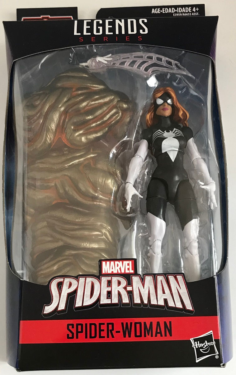 Thumbnail: Marvel Spider-Man Legends Series Spider-Woman BAF Molten Man