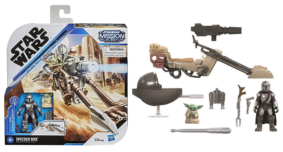 Star Wars Mission Fleet The Mandalorian The Child Battle for the Bounty