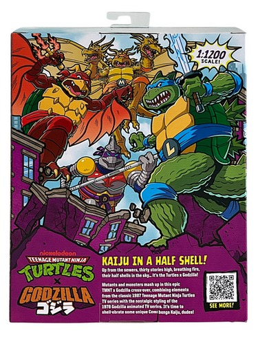 Teenage Mutant Ninja Turtles Leonardo Godzilla Mashups Collector