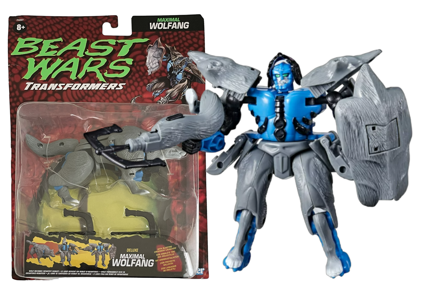 Transformers Beast Wars Maximal Wolfang Deluxe Action Figure [Exclusive]