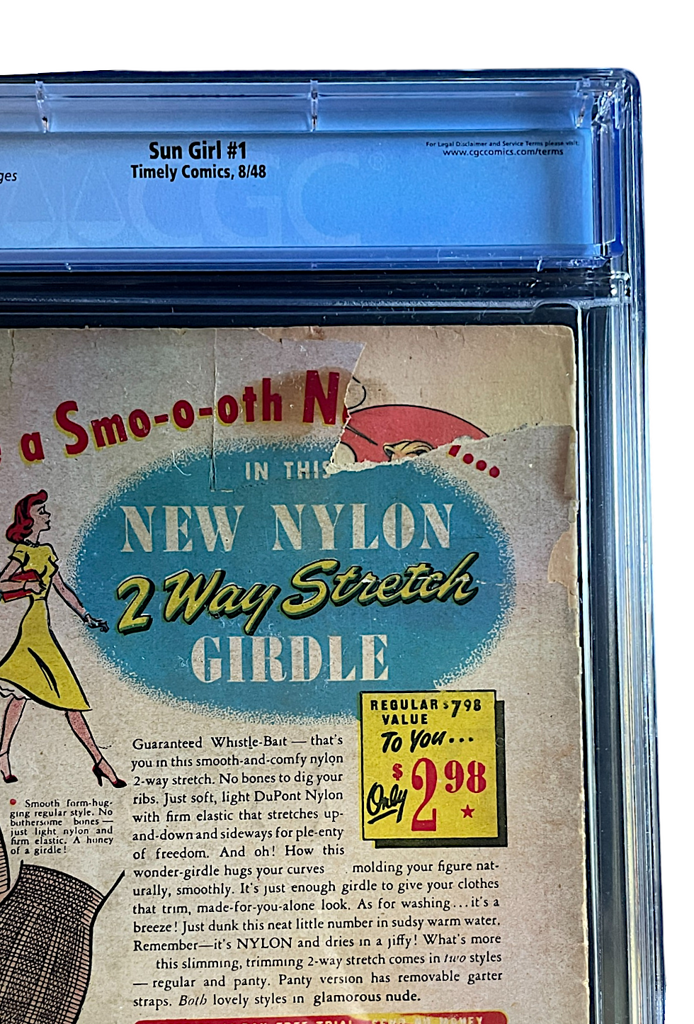 Thumbnail: Sun Girl 1 CGC 0.5 LT to OW
