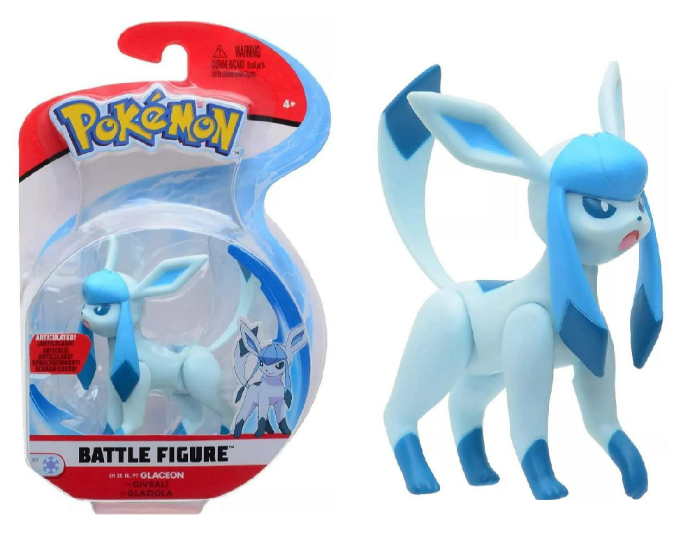 Pokemon Glaceon Battle Feature Mini Figure