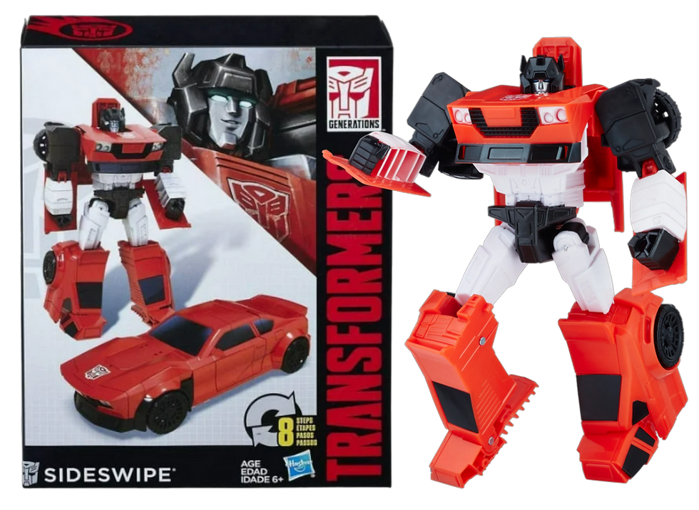 Transformers Cyber Battalion Series Sideswipe Action Figure