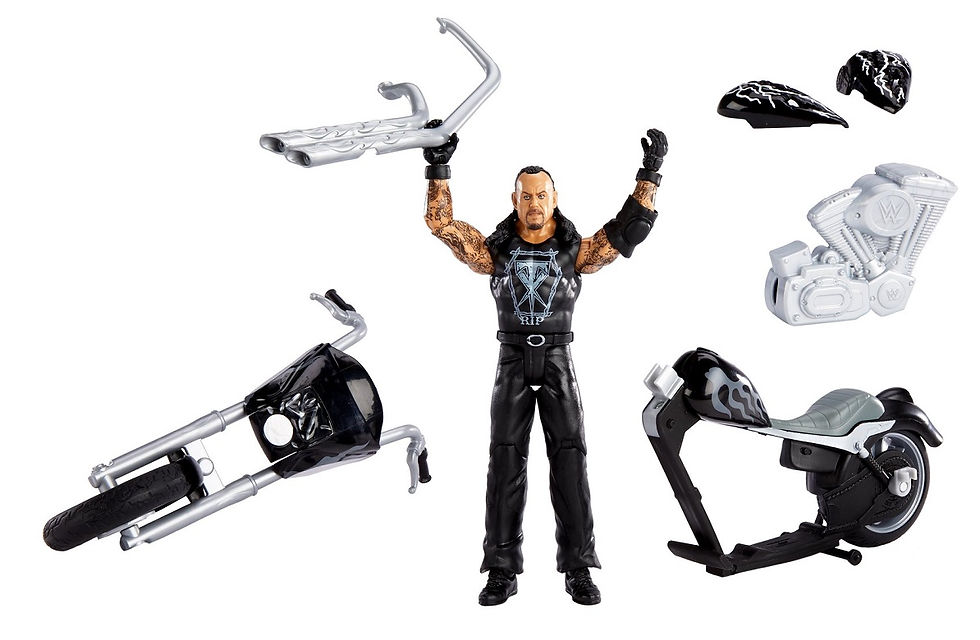 Thumbnail: WWE Wrekkin’ Slamcycle Vehicle With Undertaker Action Figure [Exclusive]