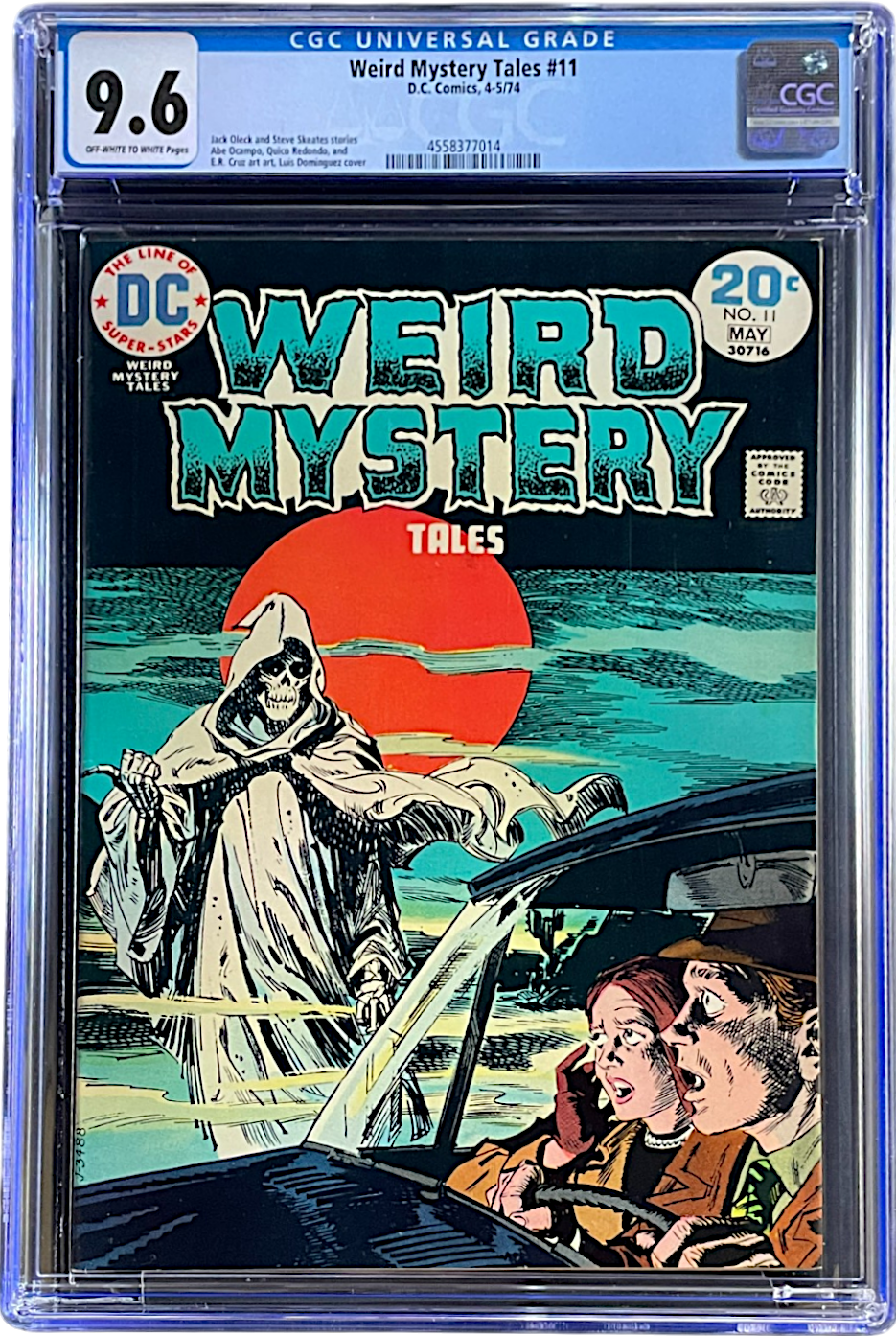 Weird Mystery Tales 11 CGC 9.6 OW/WH